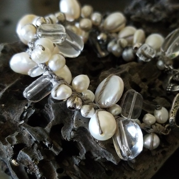 Silpada ~ Effervescence Pearl Bracelet - Picture 3 of 7